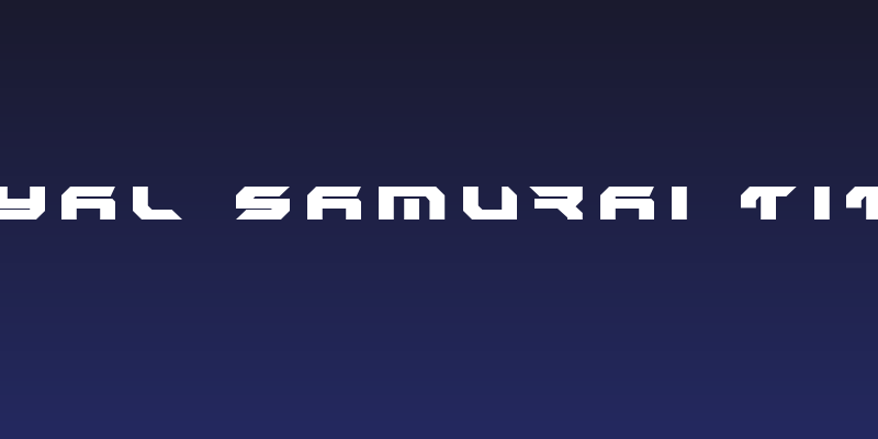 Royal Samurai Title Social Header