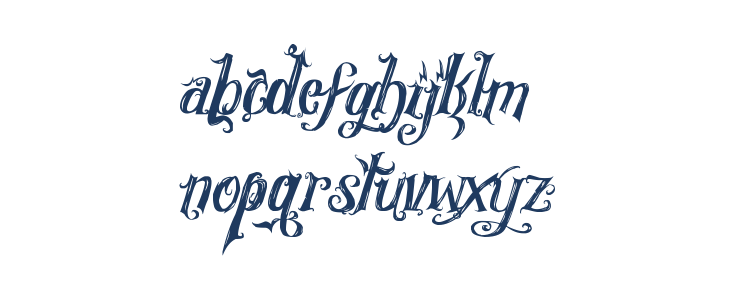 Royal Vanity Lowercase