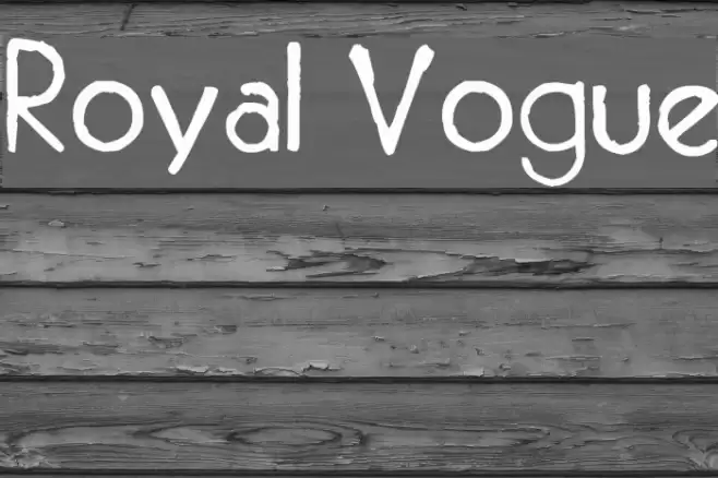 Royal Vogue Font examples