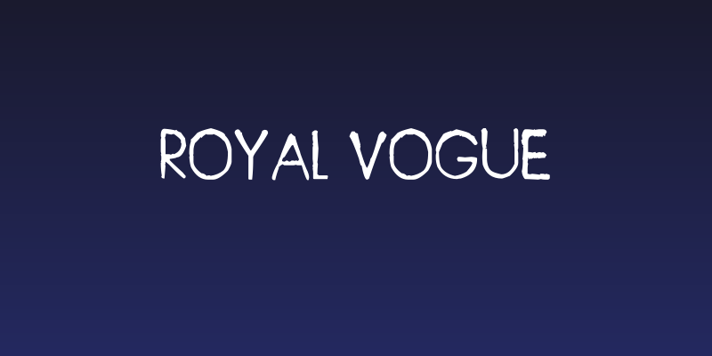 Royal Vogue Social Header
