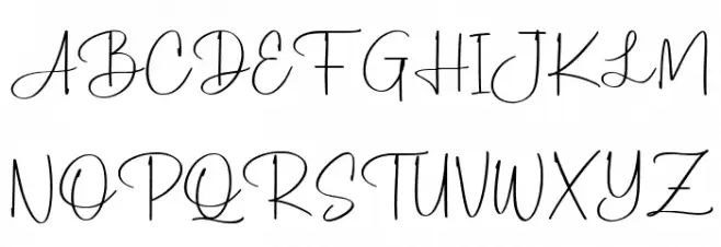 Royal Wedding Regular خط أحرف كبيرة