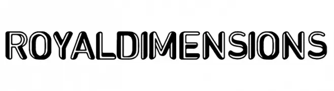 Royal dimensions  Fuentes Gratis Descargar