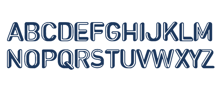 Royal dimensions Lowercase