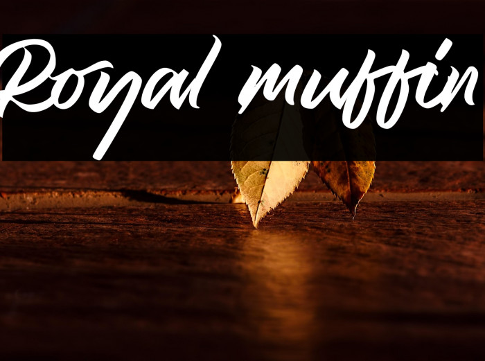 Royal muffin Example 3