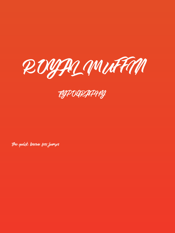 Royal muffin Poster