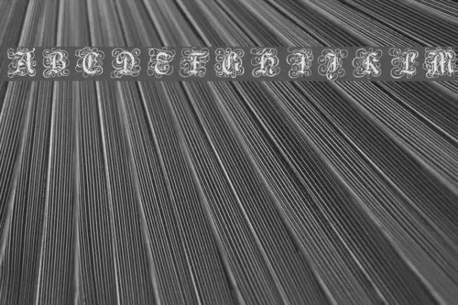 RoyalGothic Font examples