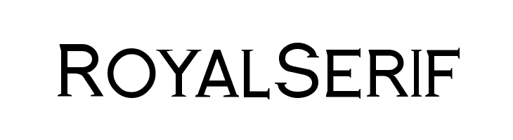RoyalSerif  Скачать бесплатные шрифты