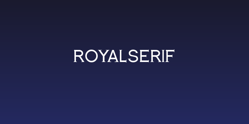 RoyalSerif Social Header