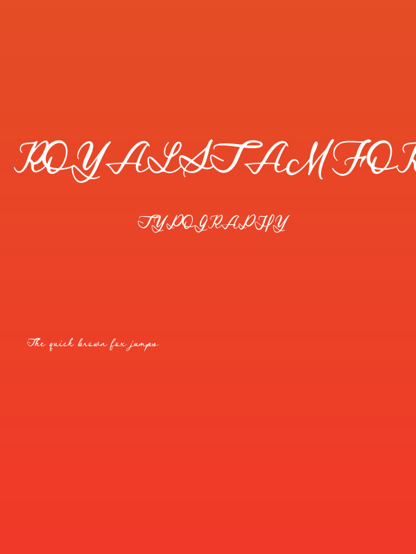 RoyalStamforddemo Poster