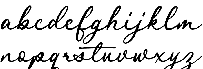 RoyalStamforddemo Font LOWERCASE