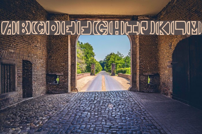 Royal Font examples