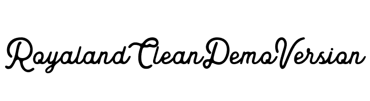 Royaland Clean Demo Version  لخطوط تنزيل