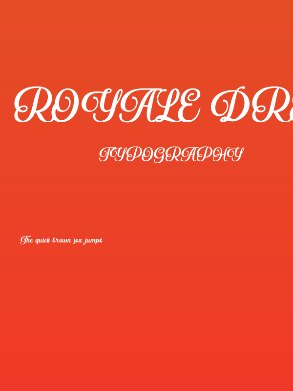 Royale Dreams Personal use Poster