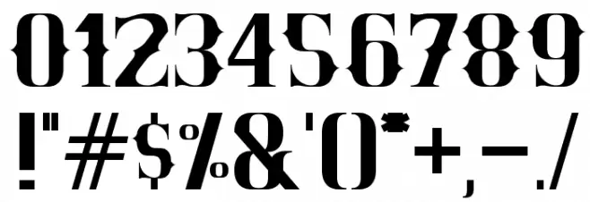 Royale Kingdom - DEMO Regular Font OTHER CHARS