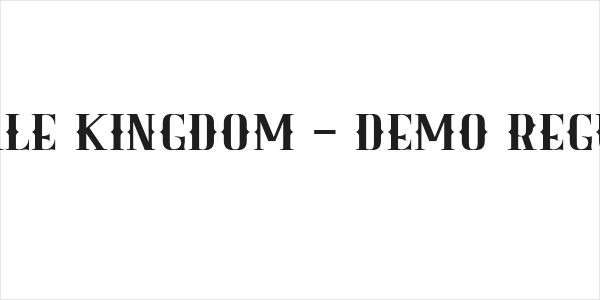 Royale Kingdom - DEMO Regular Logo