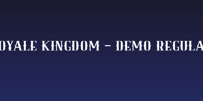 Royale Kingdom - DEMO Regular Social Header