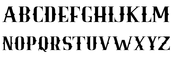 Royale Kingdom - DEMO Regular Font LOWERCASE