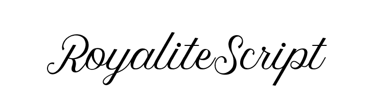 RoyaliteScript  font caratteri gratis