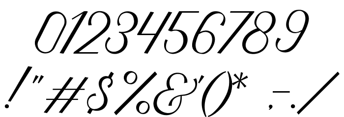 RoyaliteScript Font OTHER CHARS