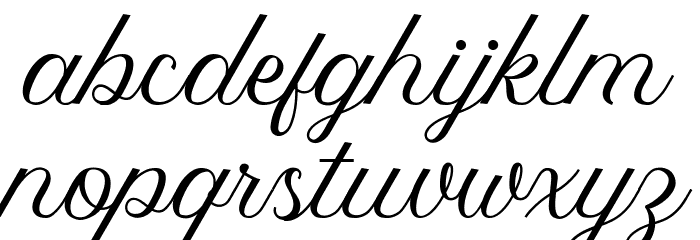 RoyaliteScript Font LOWERCASE