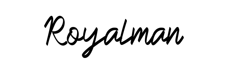 Royalman  Frei Schriftart Herunterladen