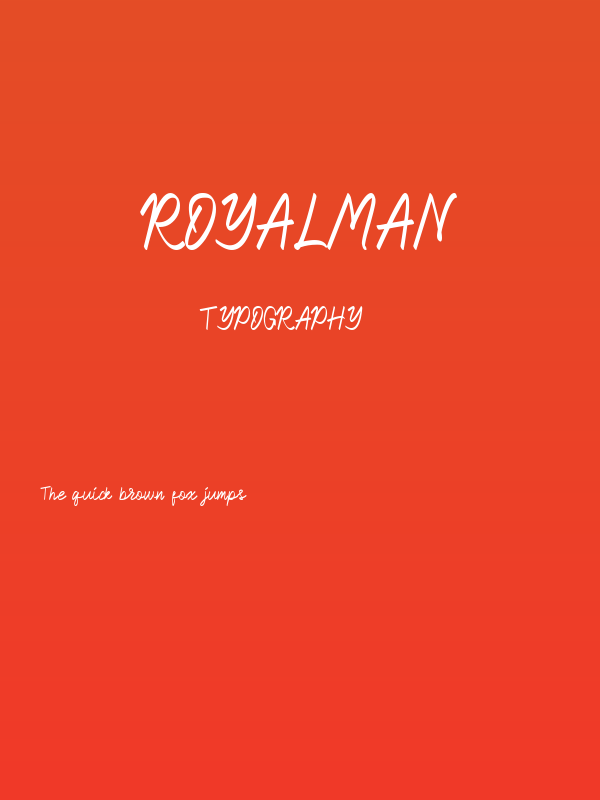 Royalman Poster