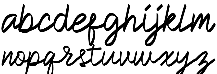 Royalman Font LOWERCASE