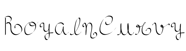RoyalnCurvy Font