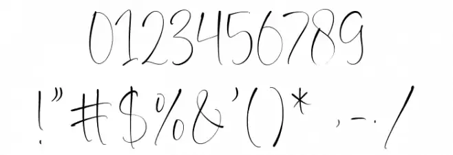 Royals Boutique Font OTHER CHARS