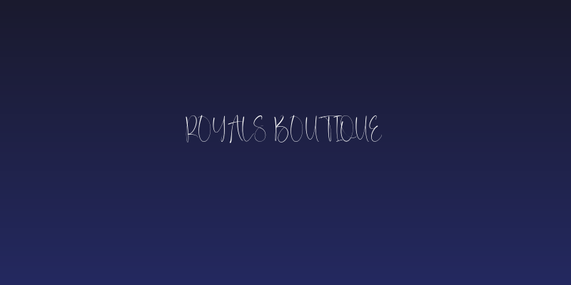 Royals Boutique Social Header
