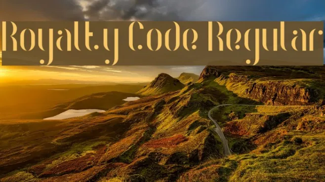 Royalty Code Regular Example 1