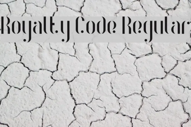 Royalty Code Regular Example 3