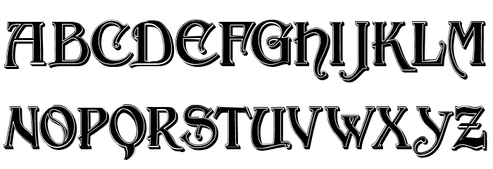 Royalty Criminals Regular Font OTHER CHARS