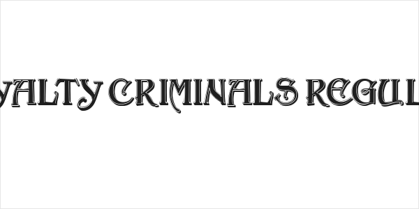 Royalty Criminals Regular Logo