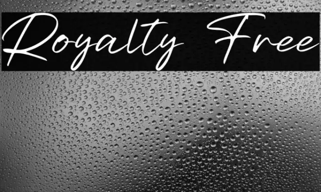 Royalty Free Fonte examples