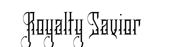 Royalty Savior  Fuentes Gratis Descargar