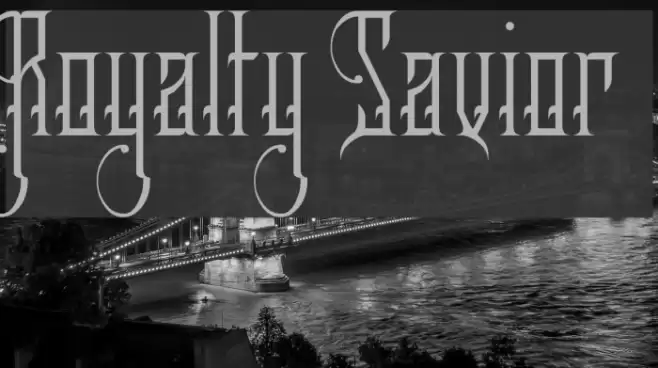 Royalty Savior Font examples