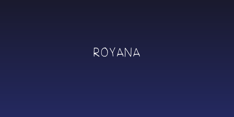 Royana Social Header