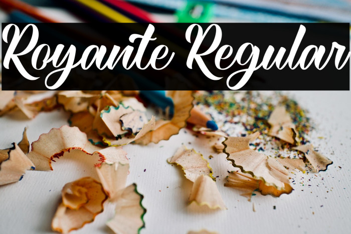Royante Regular Example 2