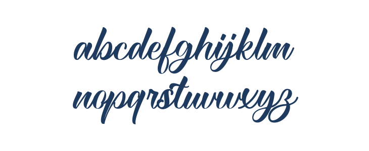 Royante Regular Lowercase