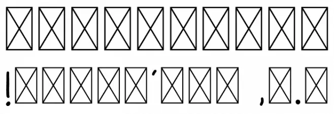 Royattin Font OTHER CHARS