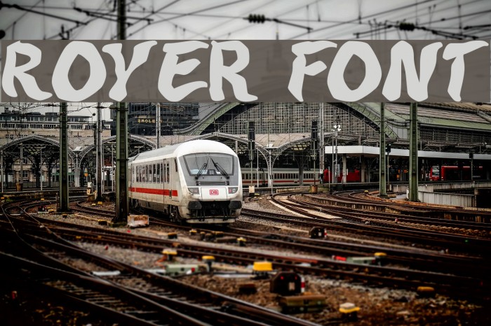 Royer Font examples