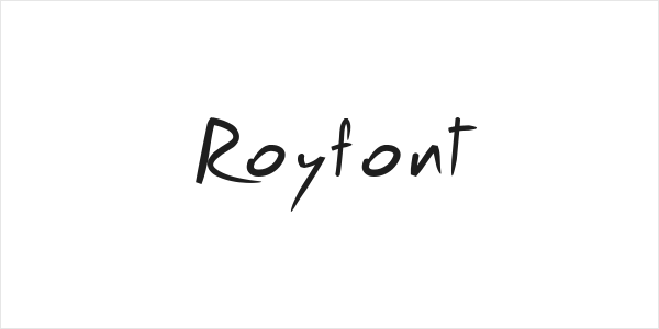 Royfont Logo