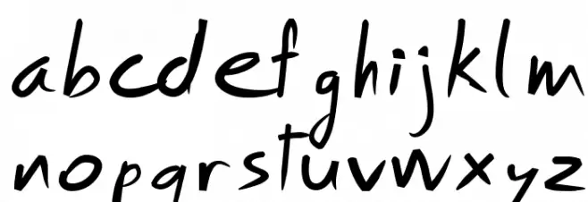 Royfont फ़ॉन्ट लोअरकेस