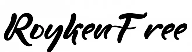 Royken Free  Frei Schriftart Herunterladen