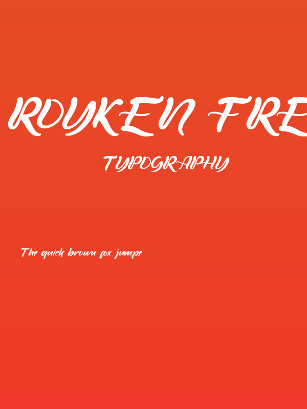 Royken Free Poster