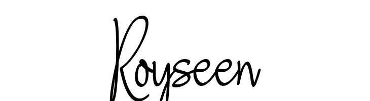 Royseen  नि: शुल्क फ़ॉन्ट्स डाउनलोड