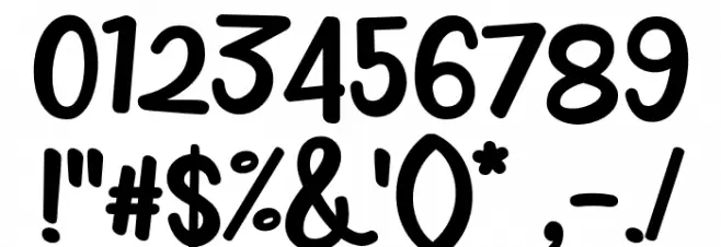 RoyumBread Font OTHER CHARS