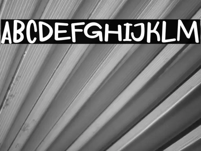 RoyumBread Font examples