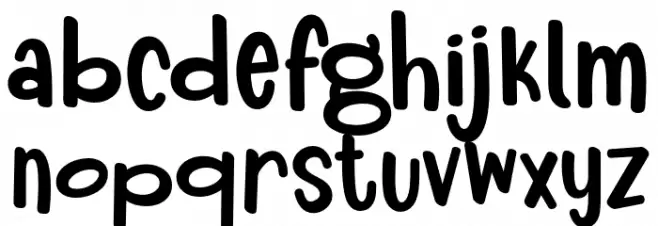 RoyumBread Font LOWERCASE